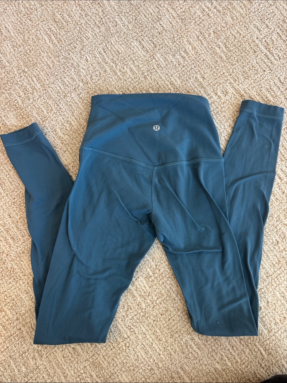 Blue Lululemon Leggings